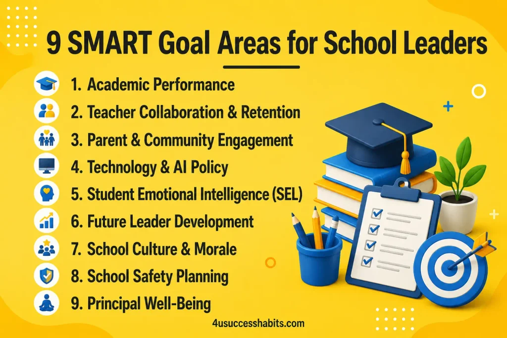9 SMART Goals for School Leaders to Set This Year
