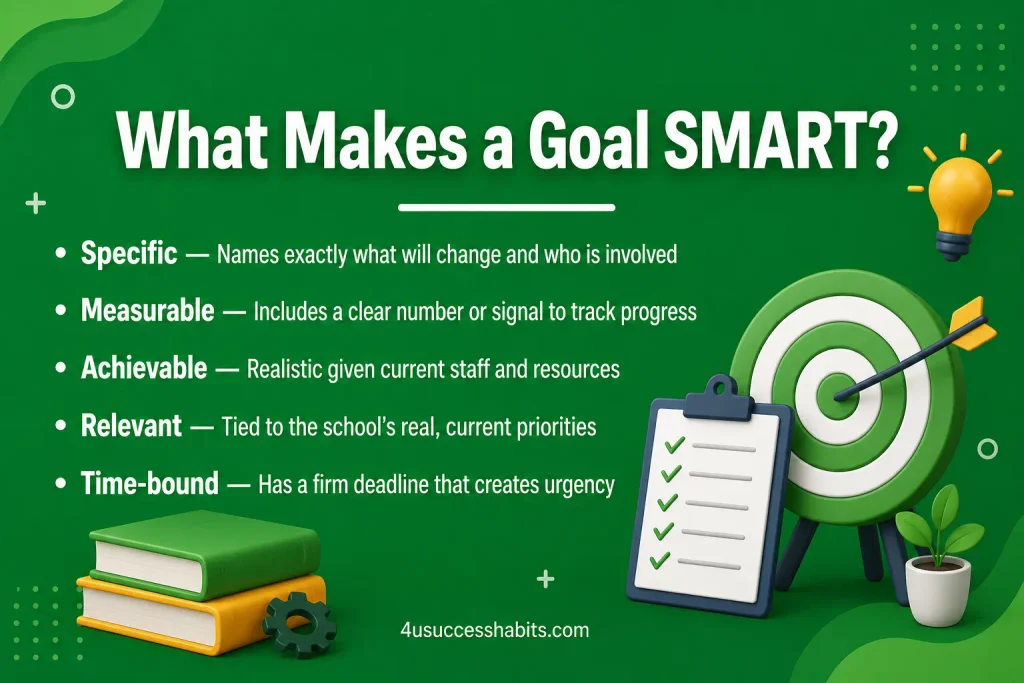 What Are SMART Goals in Educational Leadership?