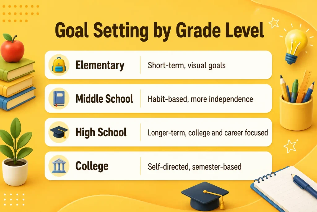 Goal Setting by Grade Level