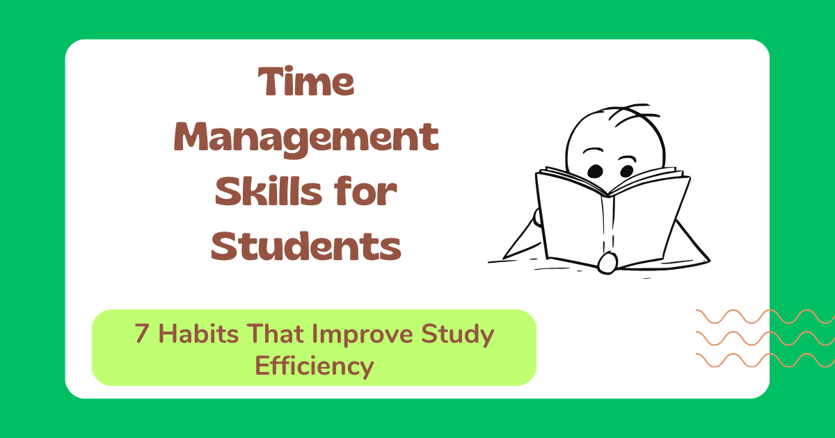 Time management skills for students