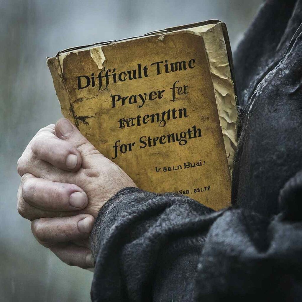 Difficult Time Prayer Quotes for Strength