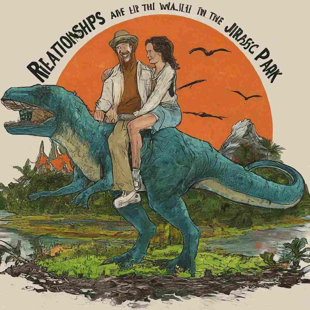 “Relationships are like a walk in the park. Jurassic Park.” – Unknown