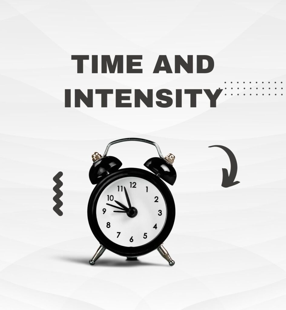 Time and Intensity