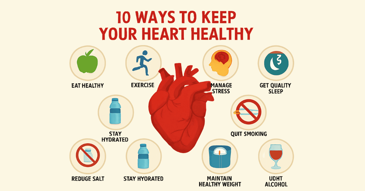 10 Ways to Keep Your Heart Healthy
