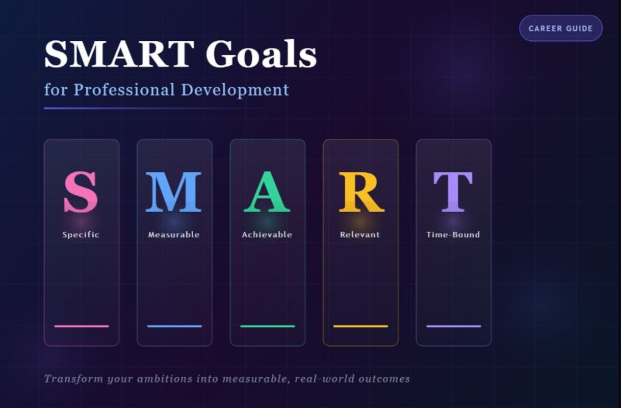Smart Goals for Professional Development